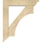 Ekena Millwork Westlake Traditional Rough Sawn Bracket w/ Offset Brace, Douglas Fir, 6"W x 26"D x 30"H BKT0604X26X30WTL01RDF - alternate 4